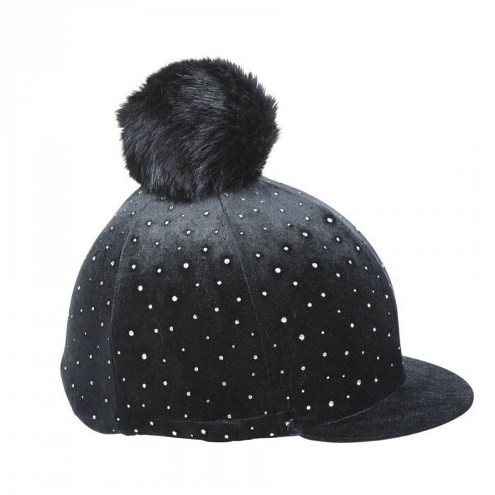 Shires Toque en Velour Sparkle - SHOP HORSE